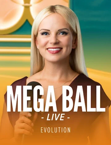 Mega Ball by Evolution at Mr Jones Casino